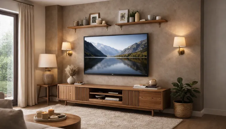 Wall Mounded TV Cabinet