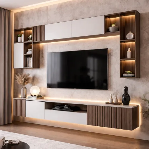 Wall Mounded TV Cabinet